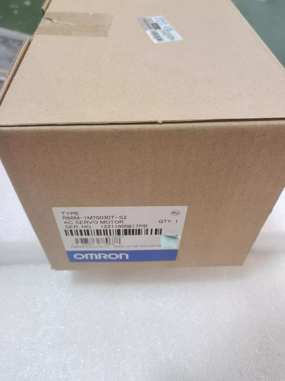 Omron R88M-1M75030T-S2 AC Servo Motor in cardboard box, New In Box