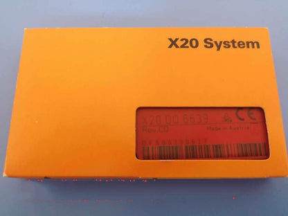 B&R X20 DO 6639 Output Module in orange box, PLC module for industrial automation.