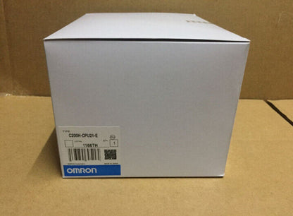 Omron C200H-CPU21-E PLC CPU Unit in Box - New Industrial Automation Part