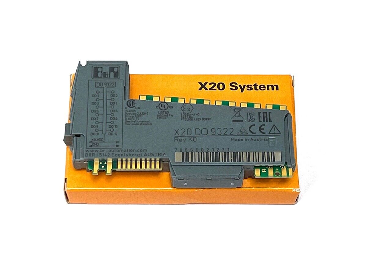 B&R X20 DO 9322 Digital Output Module, industrial automation part for sale.