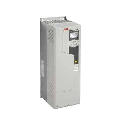 ABB ACS580-01-062A-4 Variable Frequency Drive 30KW. Industrial automation drive with display and control panel.