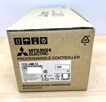 Mitsubishi FX3U-64MR/ES Programmable Logic Controller New In Box, industrial automation PLC, Made in Japan