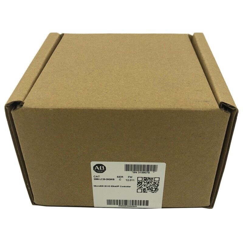 Allen-Bradley 2080-LC20-20QWB Micro820 20 I/O ENet/IP Controller Sealed In Box