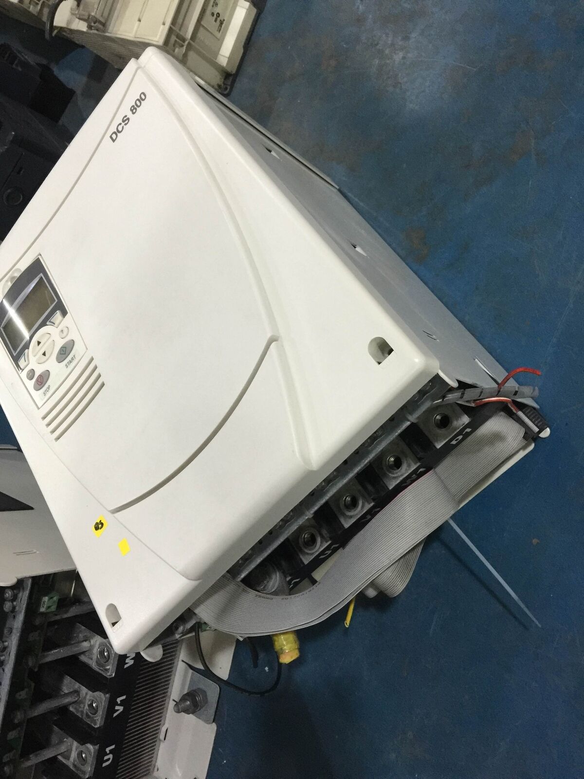ABB DCS800 DC Governor PLC, White plastic housing, digital display, DCS 800 model