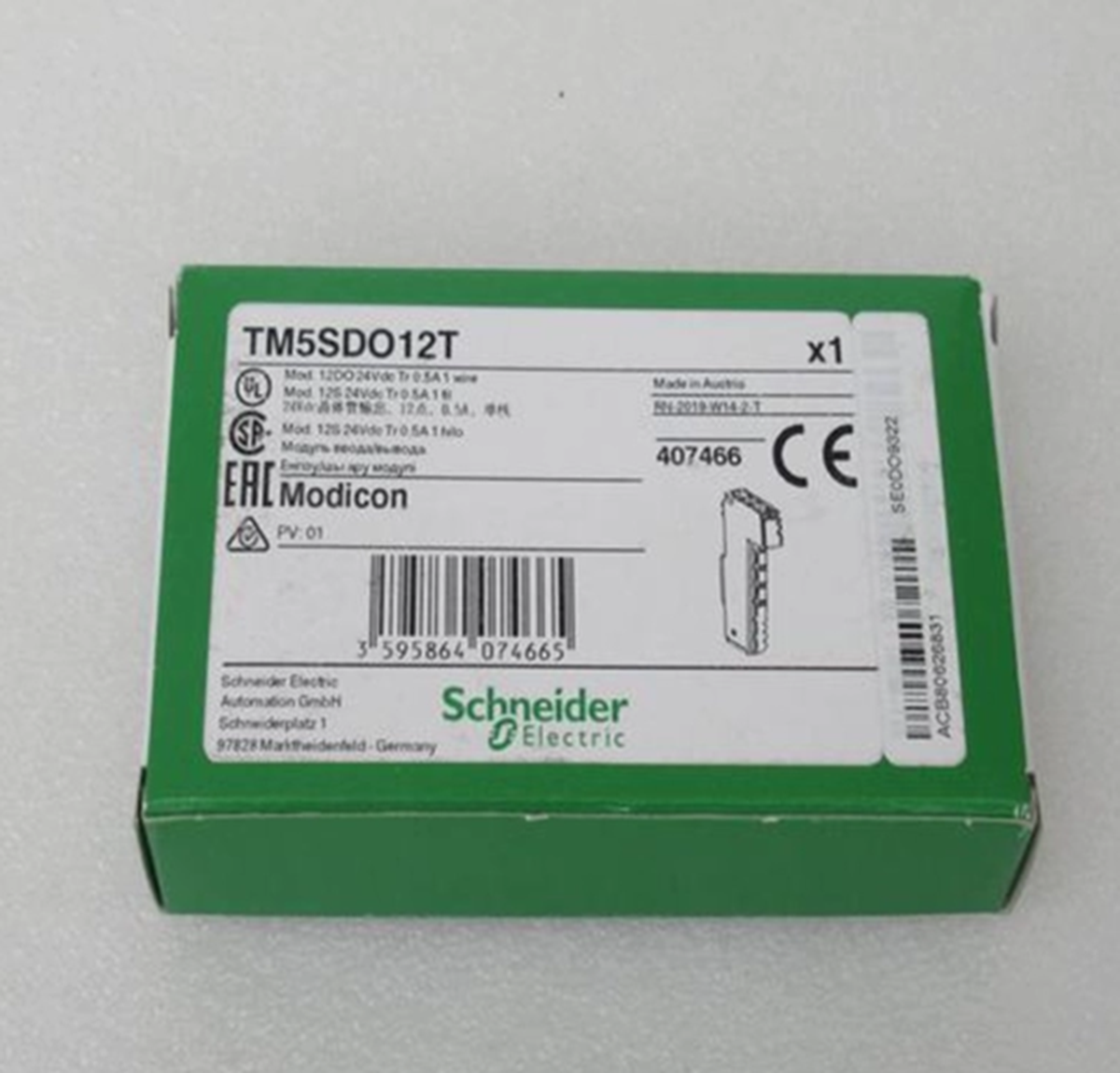 NEW SCHNEIDER TM5SDO12T Digital Output Module