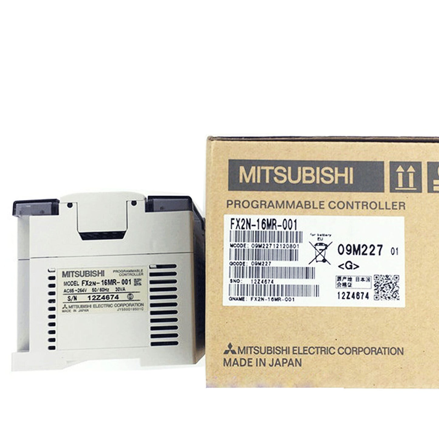 PLC | Mitsubishi | FX2N-16MR-001 FX2N16MR001 PLC Programmable Controller
