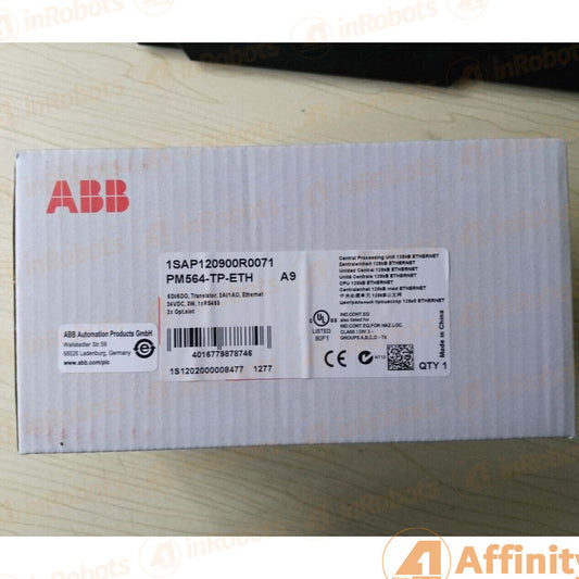 ABB PM564-TP-ETH PLC module, 1SAP120900R0071, industrial automation part, fast shipping.