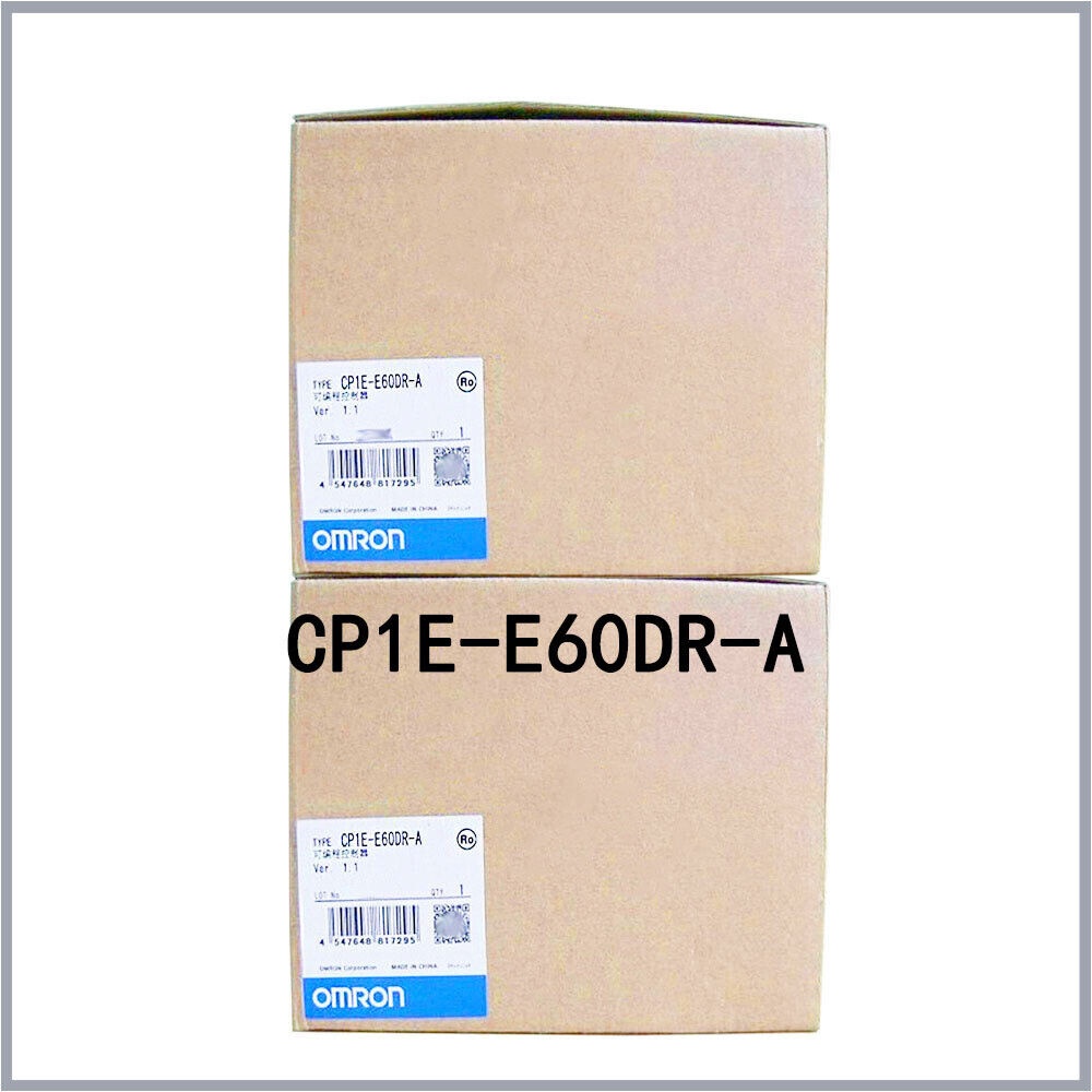 PLC | Omron | 1 piece New In Box CP1E-E60DR-A PLC Module Controller Unit Fast Shipping
