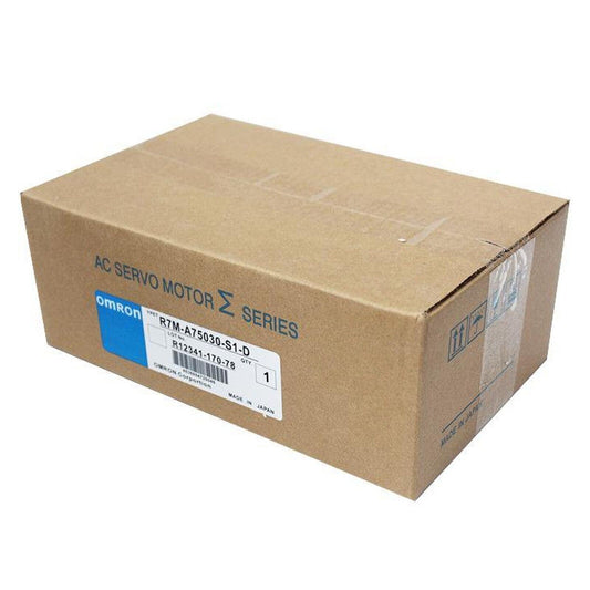 OMRON R7M-A75030-S1-D AC Servo Motor in box, industrial automation part