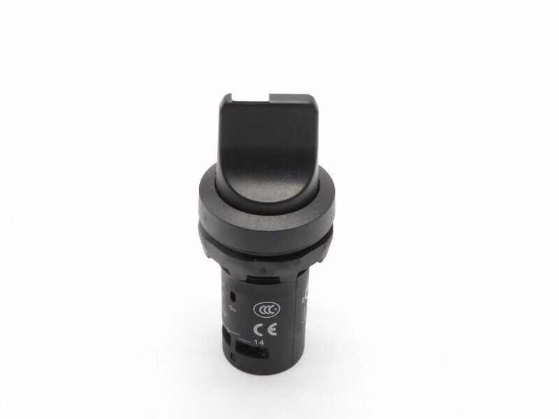 ABB C3SS1-10B-20 HMI Pushbutton Switch, black with CE marking, industrial automation part.