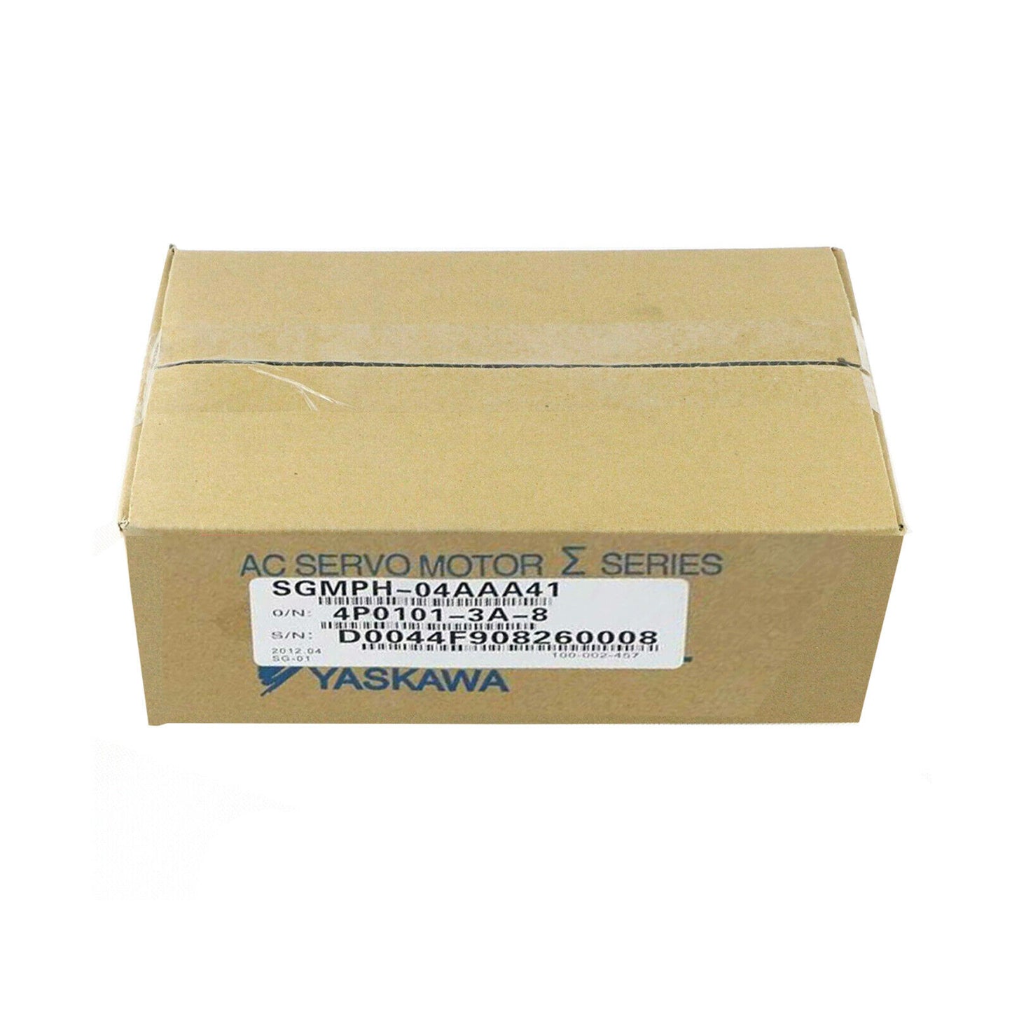 YASKAWA SGMPH-04AAA41 Servo Motor box, new in box, with model and serial numbers, industrial automation part