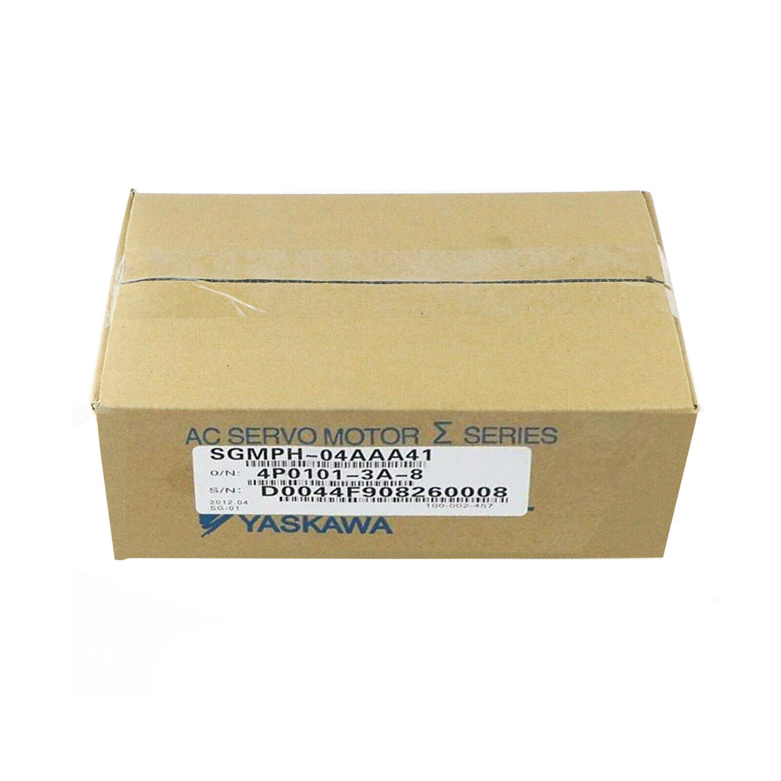 YASKAWA SGMPH-04AAA41 Servo Motor box, new in box, with model and serial numbers, industrial automation part