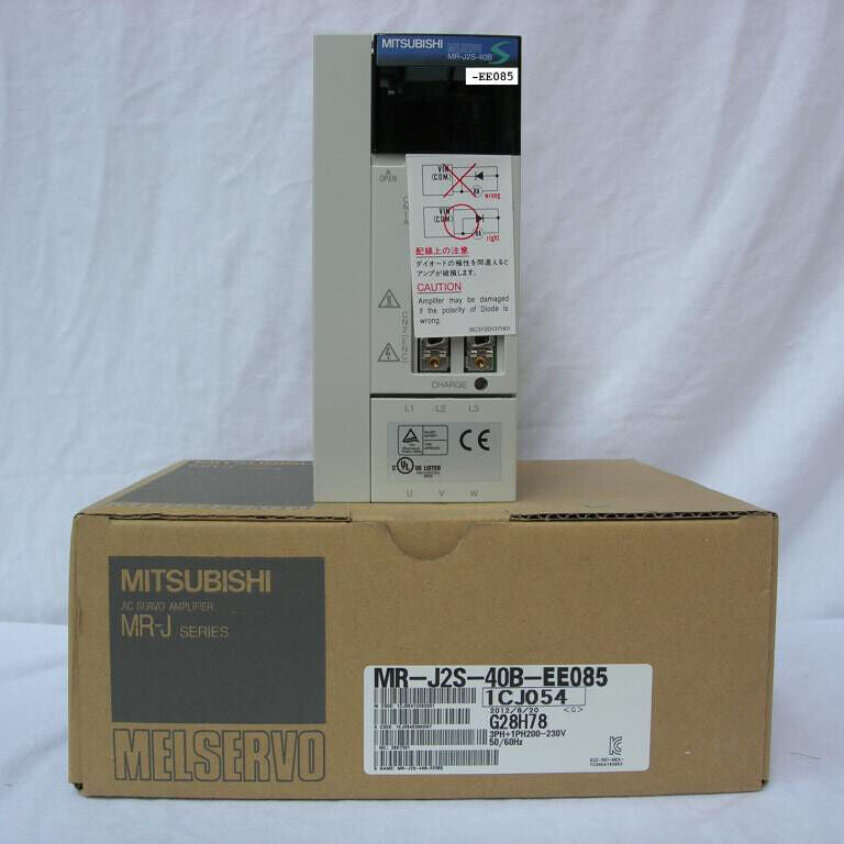 Mitsubishi MR-J2S-40B-EE085 Servo Drive, AC Servo Amplifier on Box
