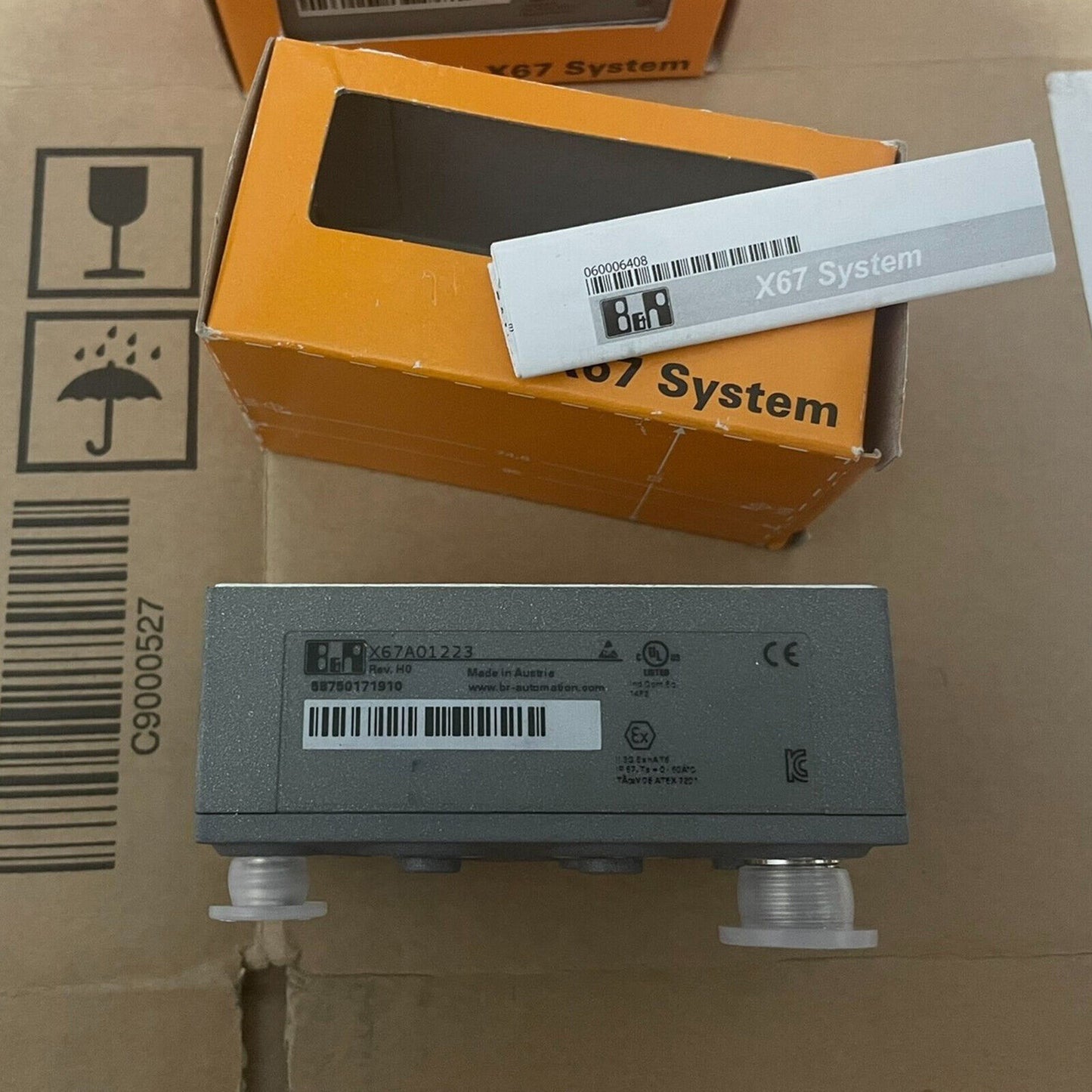 B&R X67AO1223 I/O System Module - Industrial automation part, new in box.
