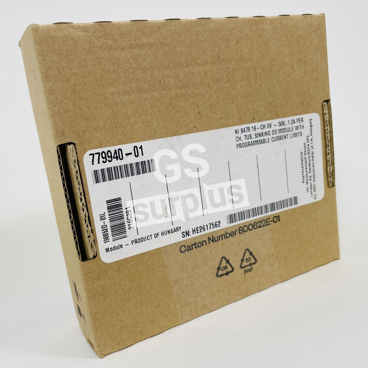 National Instruments NI-9478 Digital Module in box, surplus automation part, industrial equipment