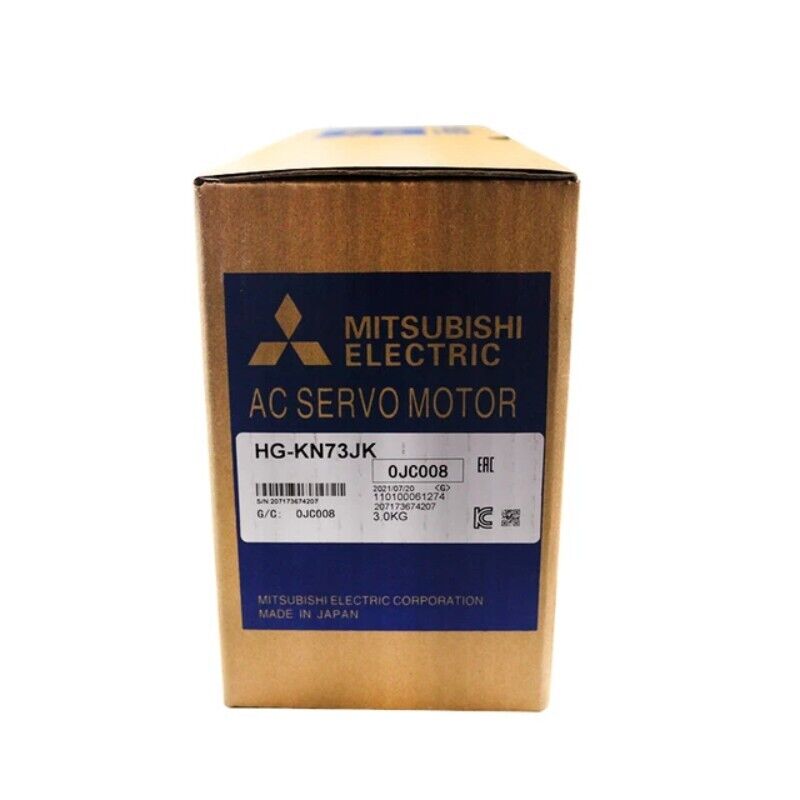 Mitsubishi HG-KN73JK AC Servo Motor in box, original product in stock.
