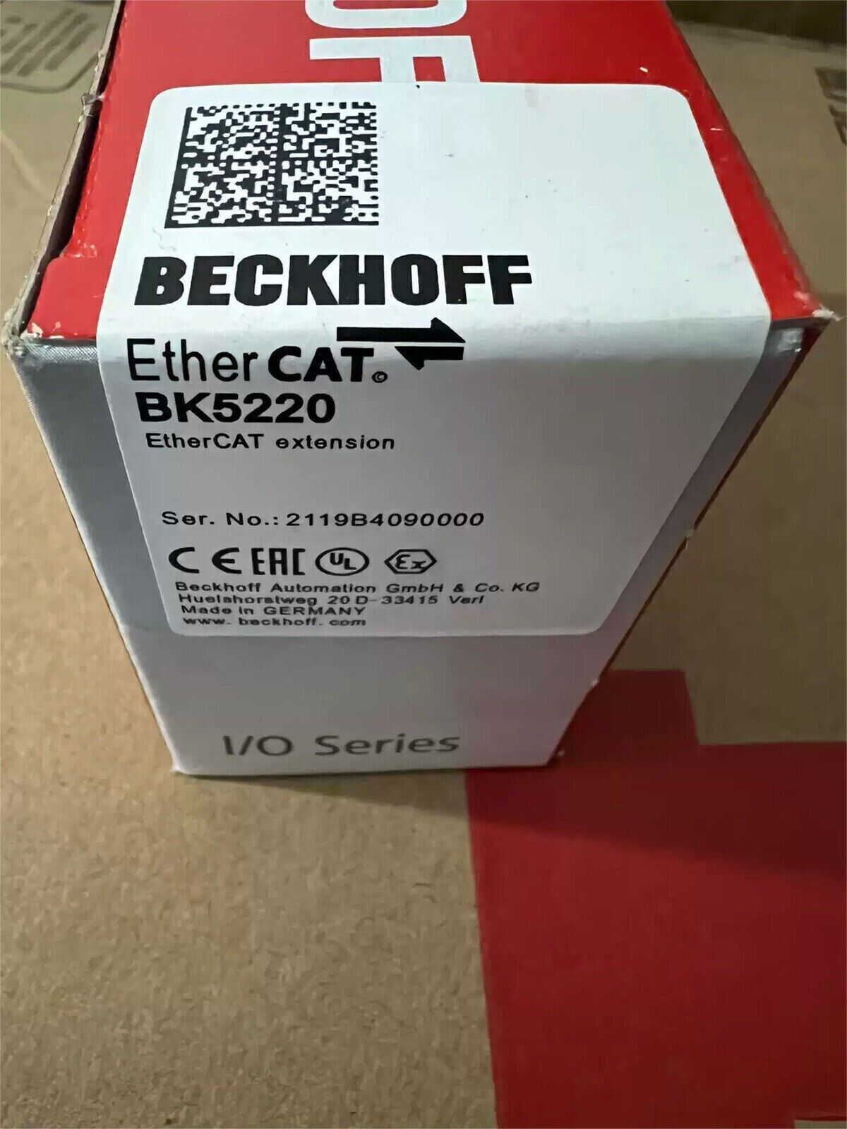 NEW BECKHOFF BK5220 DeviceNet Coupler PLC Module BK5220 IN BOX