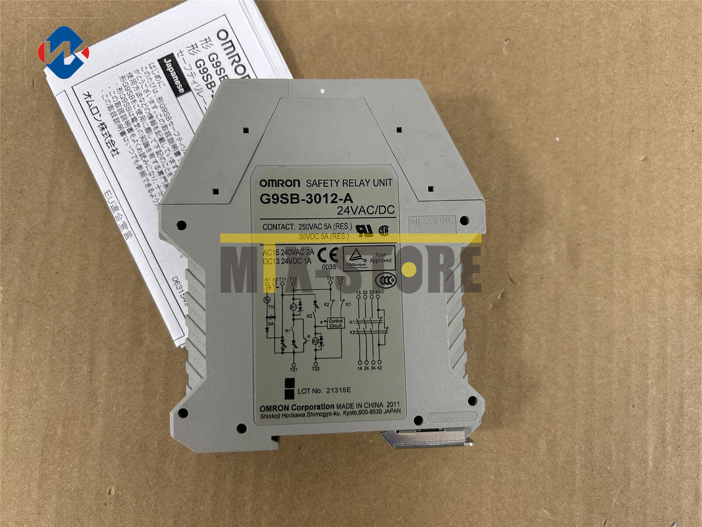 Controller | Omron | 1PCS Brand New  Safety Relay Unit G9SB-3012-A G9SB3012A