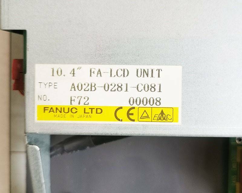 PLC | FANUC | A02B-0281-C081 LCD DISPLAY