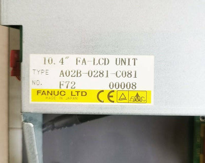 PLC | FANUC | A02B-0281-C081 LCD DISPLAY