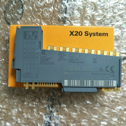 B&R X20 AO 2622 Analog Output Module, Industrial Automation Part