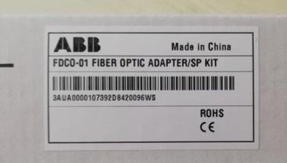 ABB FDCO-01 Fiber Optic Adapter/SP Kit, Made in China, Industrial Automation PLC Module
