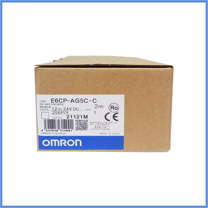 Omron E6CP-AG5C-C Rotary Encoder in box, 256P/R industrial automation part, new original