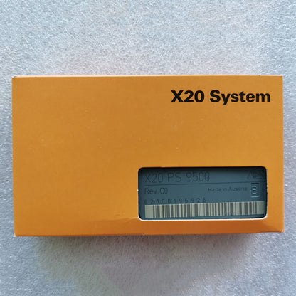 B&R X20 System PS 9500 Power Supply Module in original orange box, Made in Austria. PLC module.