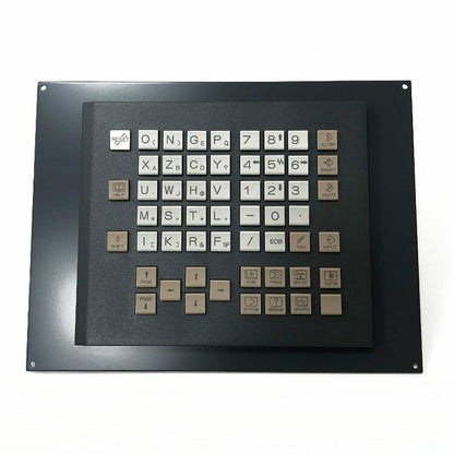 FANUC PLC MDI unit with alphanumeric keypad and function buttons, A02B-0281-C126#TBE, industrial automation component