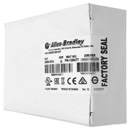 Allen-Bradley 2080-OV4 AB Micro800 module 2080OV4 New Sealed Fast Shipping 1pcs