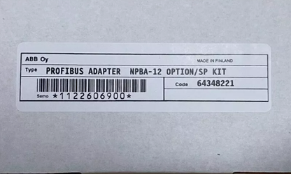 PLC | ABB | NPBA-12 Profibus Adapter