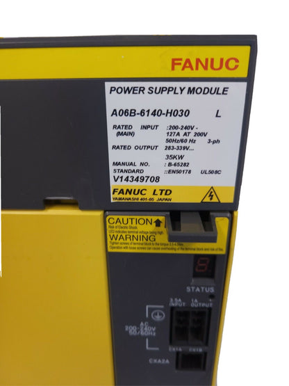 FANUC A06B-6140-H030 Servo Amplifier Power Supply Module - New Servo Drive