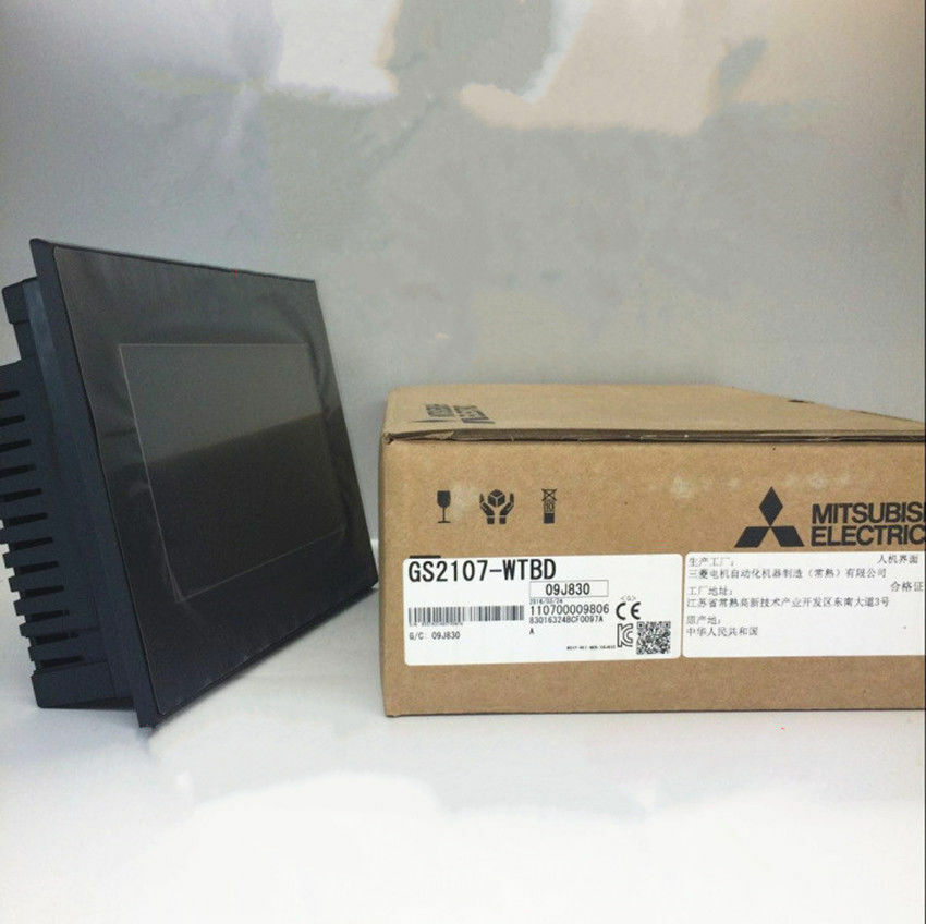 Mitsubishi GS2107-WTBD GOT2000 7" HMI Operator Panel, New in Box, PLC Control System Part