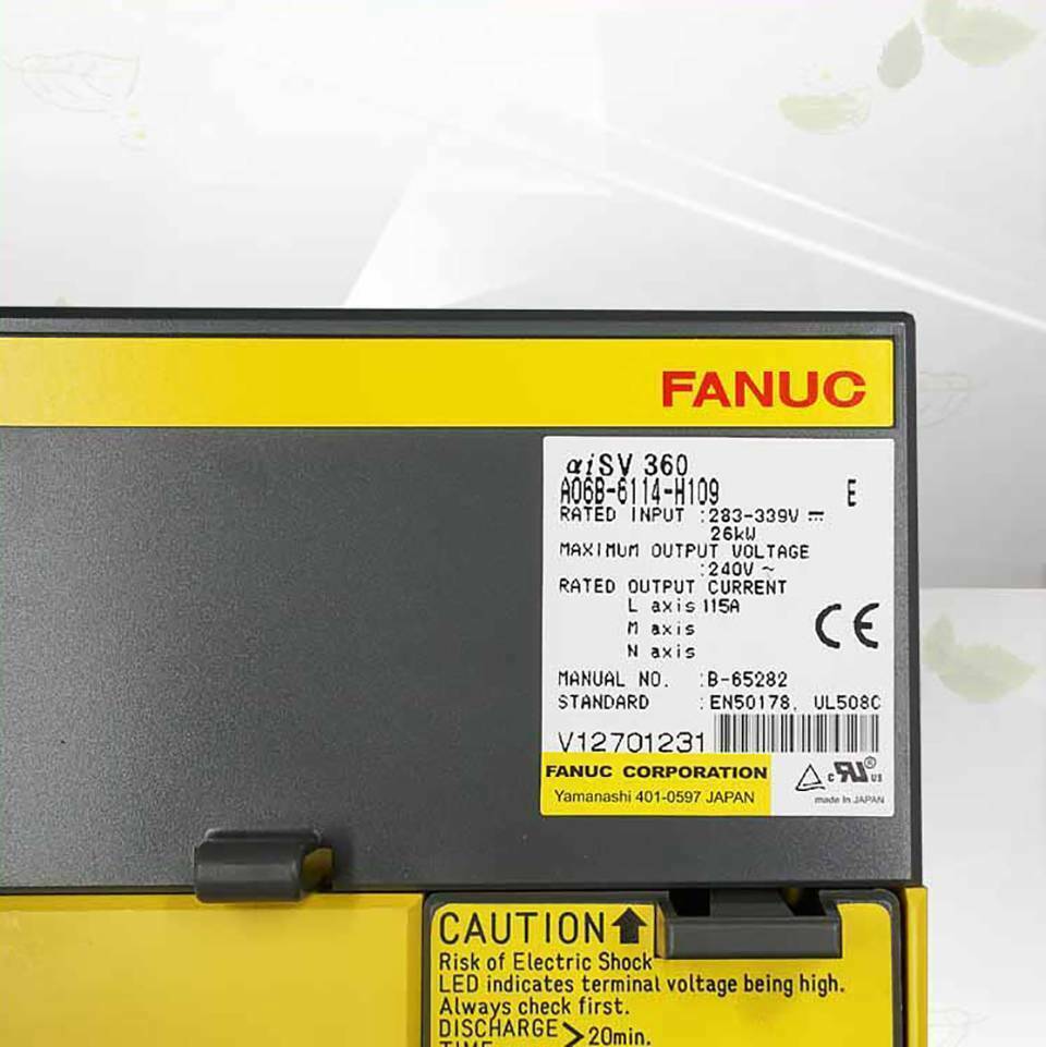 FANUC A06B-6114-H109 servo drive, industrial automation part, new with specifications