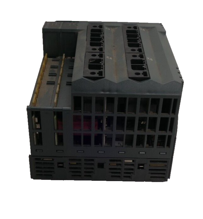 B&R X20CM0985-1 Motion Controller Module, black and gray industrial automation part with X4, X5, and X6 ports.