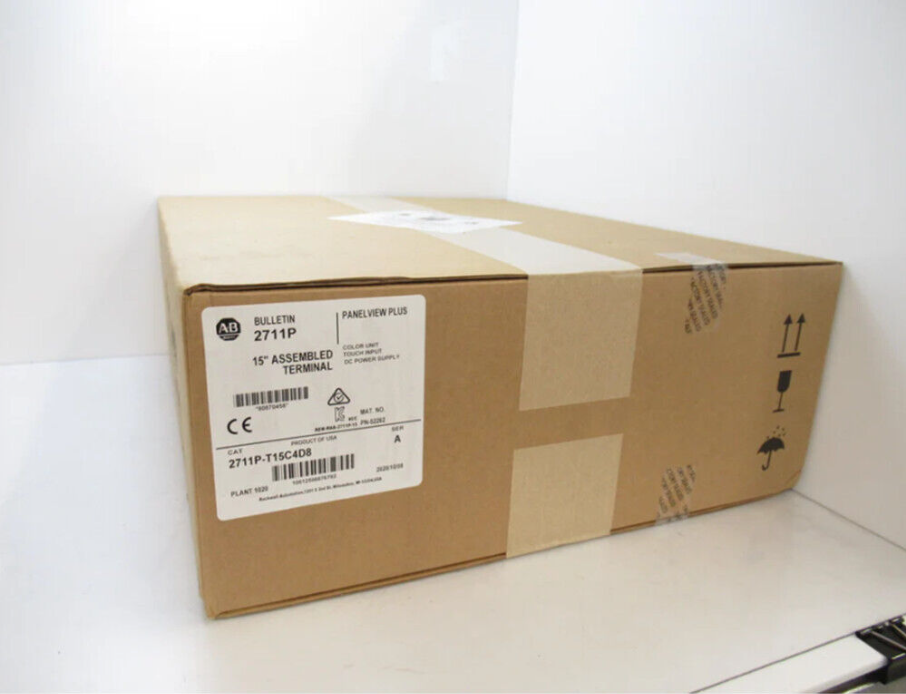 Allen Bradley 2711P-T15C4D8 /A 2711 PanelView Terminal Read Sealed NEW IN BOX