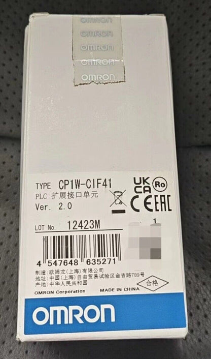 Omron CP1W-CIF41 PLC expansion interface unit box, white box, fast shipment