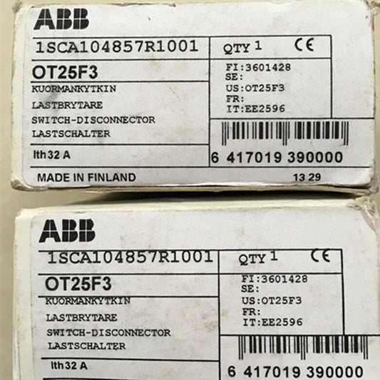 ABB OT25F3 Isolating switch, 1SCA104857R1001, Boxed, Fast Ship