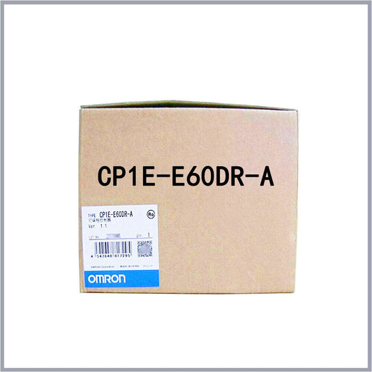 New In Box OMRON CP1E-E60DR-A PLC Module Controller Unit, fast shipping available.