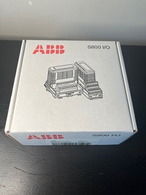 ABB S800 I/O module on a white box for PLC systems, new in box