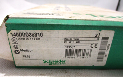 NEW SCHNEIDER MODICON 140DDO35310 SINK OUTPUT MODULE