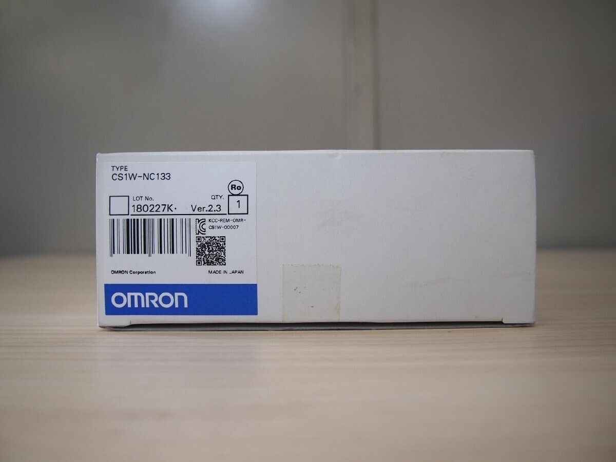 Omron CS1W-NC133 MODULE, white box with product label, brand new module