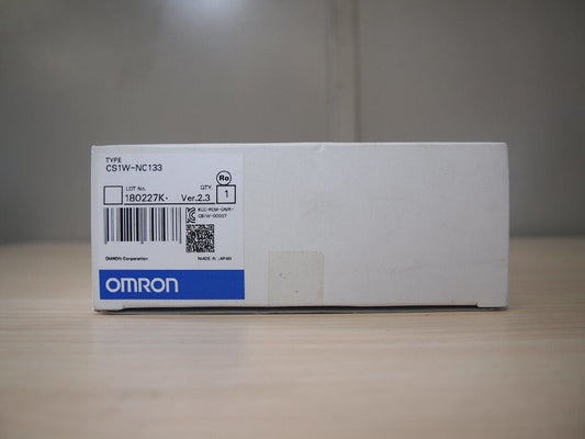 Omron CS1W-NC133 MODULE, white box with product label, brand new module