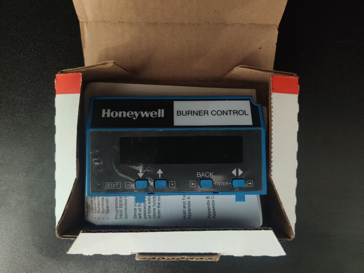 NEW Honeywell S7800A1001 Burner Control Keyboard Display Module