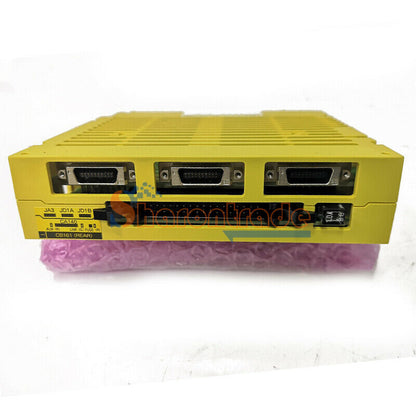Fanuc A03B-0824-C042 I/O Module, yellow module with connectors, CB161 (REAR) text visible.