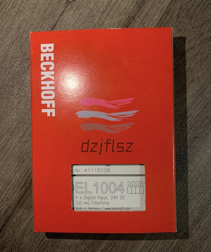 1pcs brand new BECKHOFF EL1004 PLC Module Rapid delivery