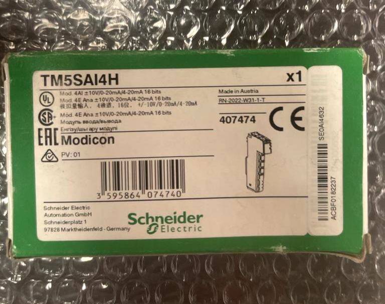 Schneider Electric Modicon TM5SAI4H Analog Input Modules-