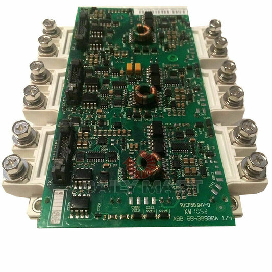 ABB FS450R 17KE3 IGBT Module, New In Box, electronic component with Daily Mart logo, PCB board