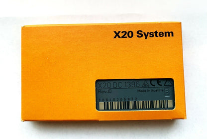 B&R X20 System Controller Module, X20 DC 1396, Made in Austria, Orange box with barcode