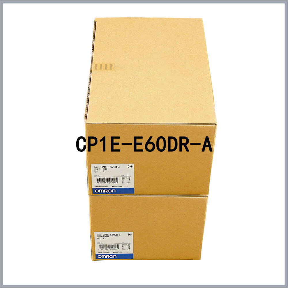 PLC | Omron | 1 piece New In Box CP1E-E60DR-A PLC Module Controller Unit Fast Shipping